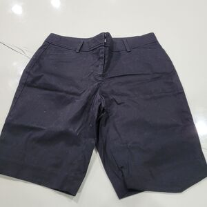Talbots Shorts 2P Petites Womens black perfect short CA# 23147 Bin 3